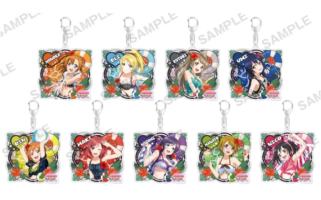 【BOX】ラブライブ!スクールアイドルフェスティバル トレーディングきらりんアクリル μ’s 制服・水着ver.