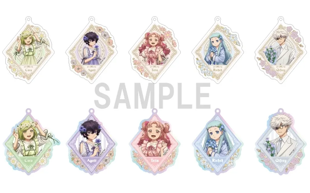 【BOX】とんがり帽子のアトリエ アクリルコレクション ドレスアップ＆フラワーver