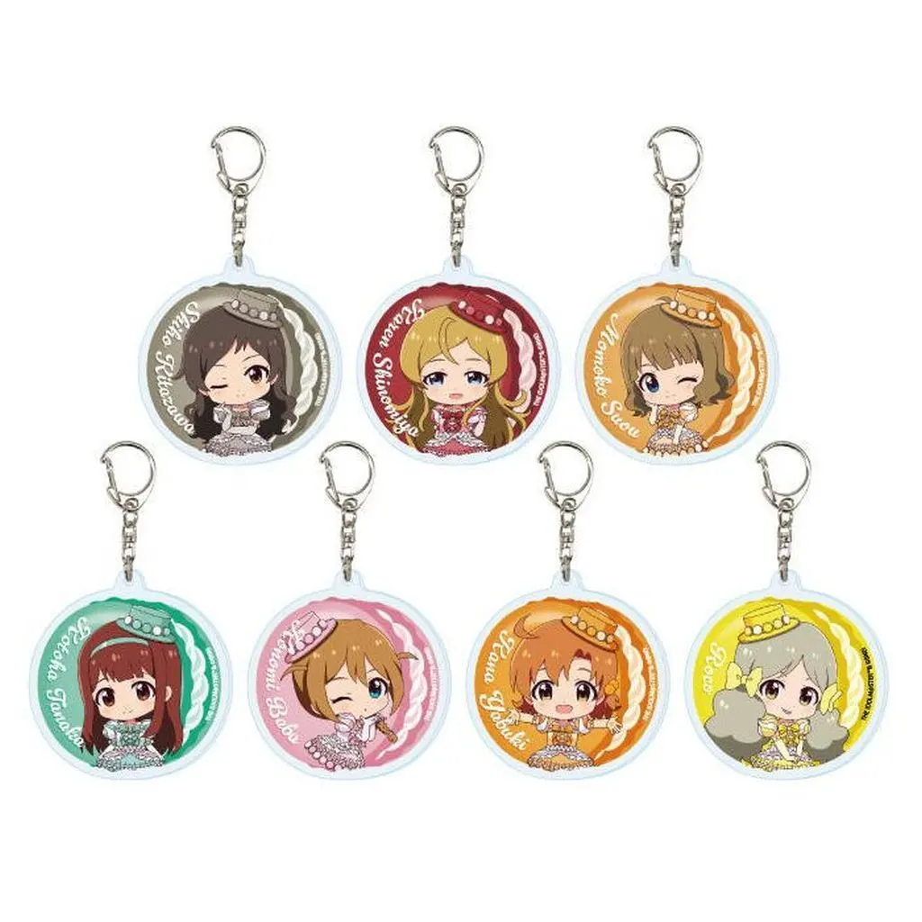 【BOX】アイドルマスター ミリオンライブ! トレーディングアクリル 09.マカロンドレスver. (ミニキャライラスト)