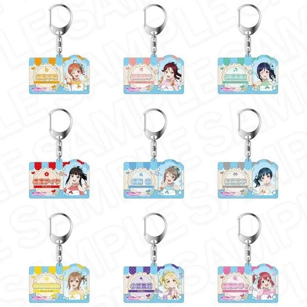【BOX】ラブライブ!サンシャイン!! アクリル Cafe party ver.