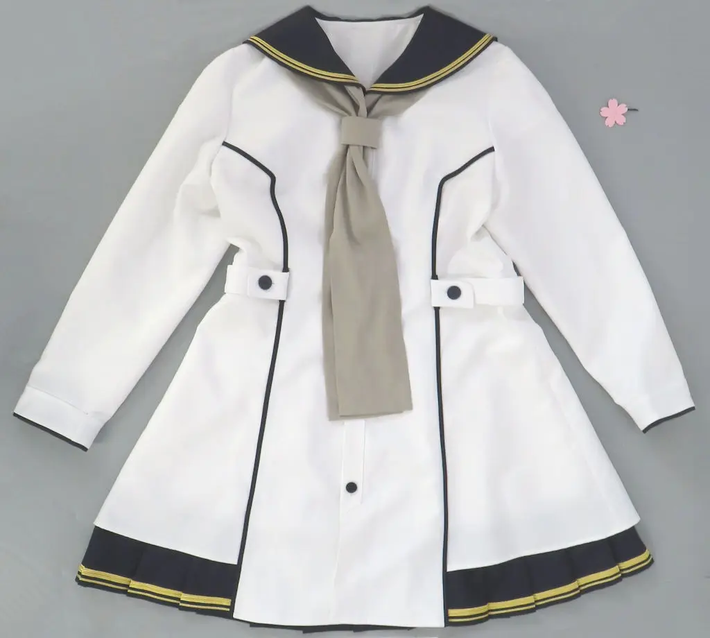 改陽炎型 8番艦 駆逐艦 雪風改二 制服セット ホワイト レディースXXLサイズ 「艦隊これくしょん -艦これ-」