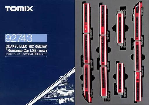 鉄道模型　1/150 小田急ロマンスカー 7000形 LSE 新塗装セット(11両セット) [92743]