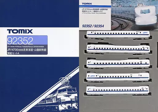 駿河屋 -<中古>1/160 JR N700 3000系東海道・山陽新幹線 増結セットA(5