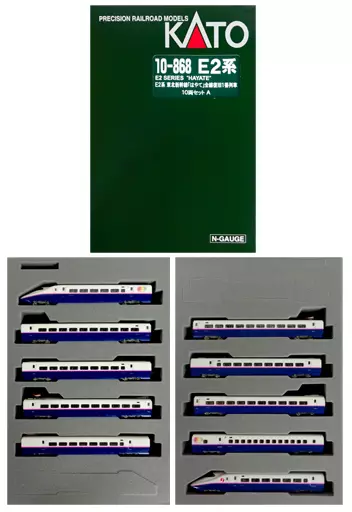 駿河屋 -<中古>E2系 東北新幹線 はやて 全線復旧1番列車10両セット [10