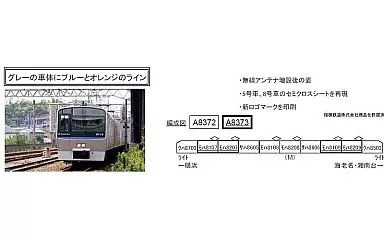鉄道模型　1/150 相鉄8000系 新塗装 基本6両セット [A8372]