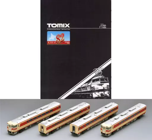 鉄道模型　1/150 国鉄 キハ82系 特急ディーゼルカー(北海道仕様) 基本4両セット [92573]