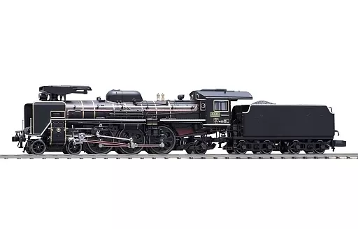 鉄道模型　1/150 JR C57形蒸気機関車(1号機・ロッド赤入) [2008]