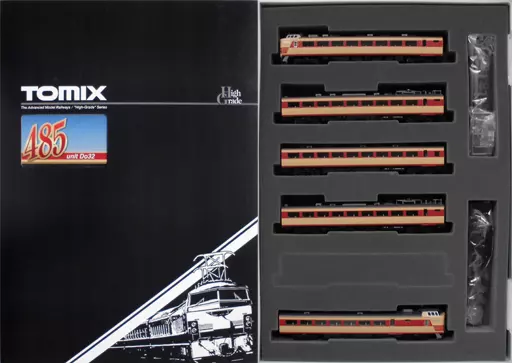 鉄道模型　1/150 JR 485系特急電車(Do32編成・復活国鉄色) 5両セット [92592]
