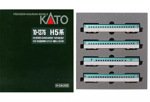 鉄道模型　1/160 H5系 北海道新幹線 ＜はやぶさ＞ 増結セットB(4両) [10-1376]