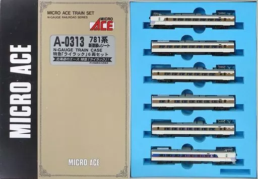鉄道模型　1/150 781系 新塗装uシート 特急ライラック 6両セット [A-0313]
