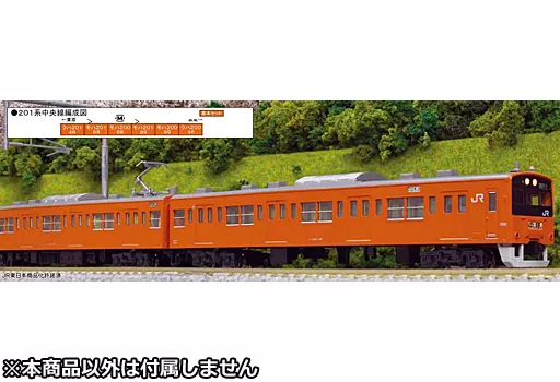 鉄道模型　1/150 201系中央線色 T編成 6両基本セット [10-1551]