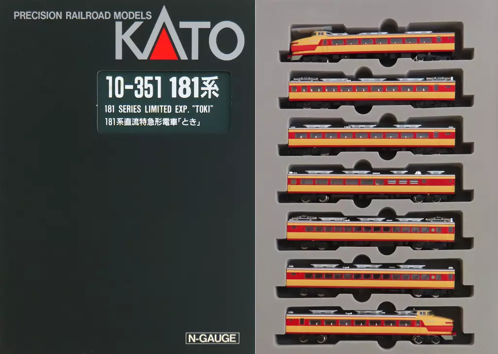 鉄道模型　[訳有品] 1/150 181系 直流特急形電車 とき(7両セット) [10-351] 181系 直流特急形電車 とき(7両セット) [10-351] Nゲージ カトー