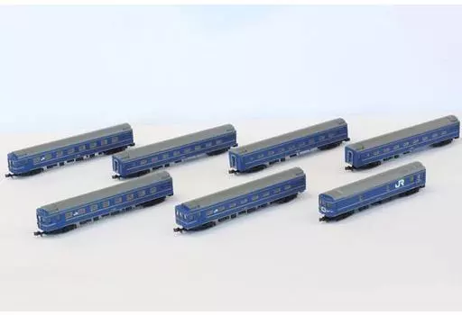鉄道模型　Zゲージ 1/220 24系25型 エルム 7両基本セット [T010-1]