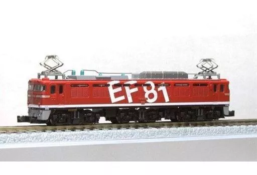 鉄道模型　Zゲージ 1/220 EF81形電気機関車レインボー塗装95号機 [T015-3]