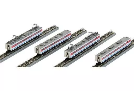 鉄道模型　Zゲージ 1/220 489系特急形電車 初期型「白山」白山色 4両増結セット [T031-2]