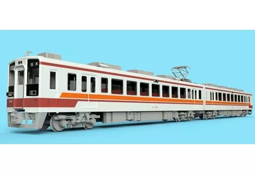 鉄道模型　HOゲージ 1/80 東武6050系 2両セット 標準色 パンタ1基編成 [65014]