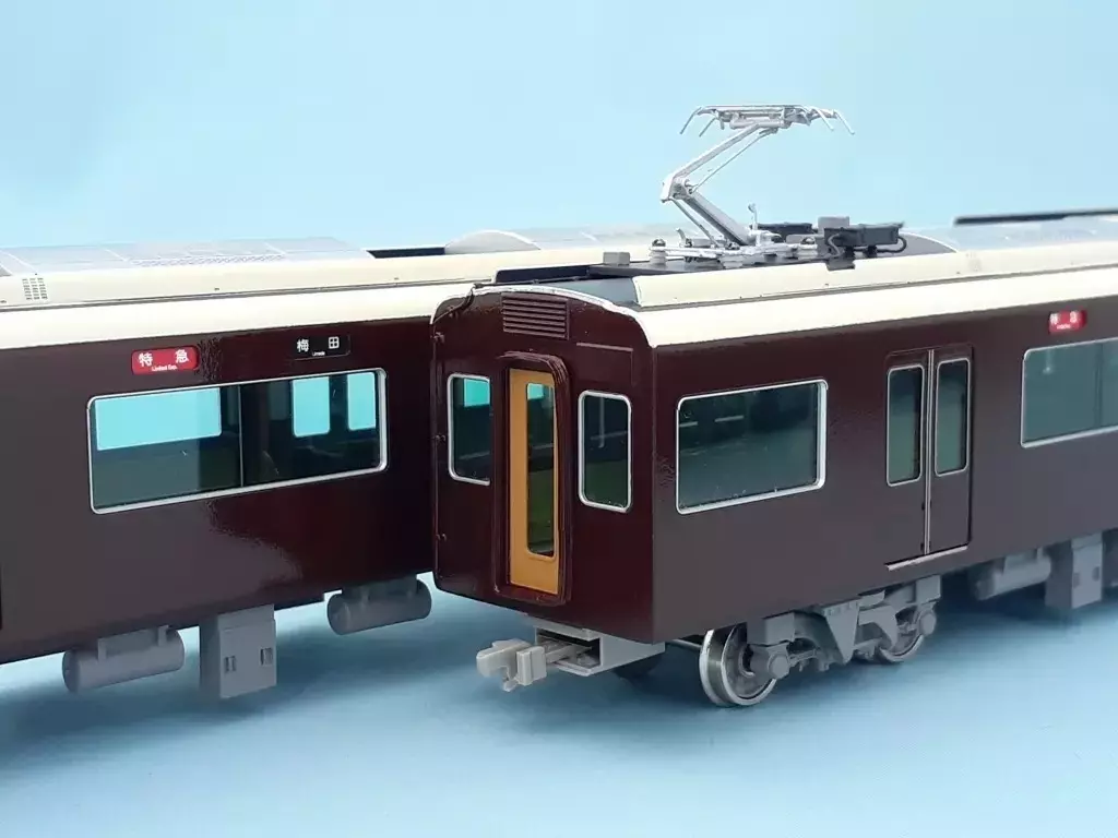 鉄道模型　HOゲージ 1/80 阪急9000系 完成B 中間4両セット [1-900-07]