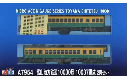 鉄道模型　1/150 富山地方鉄道10030形 10037編成 2両セット [A7954]