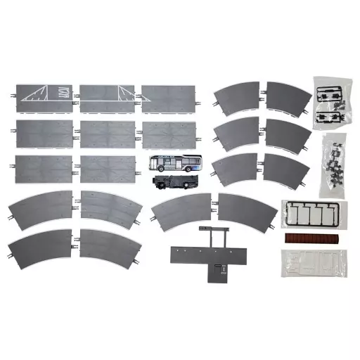 鉄道模型　1/150 バスコレ走行システムA3 トヨタSORA東京都交通局仕様 「ザ・バスコレクション」 [313977]