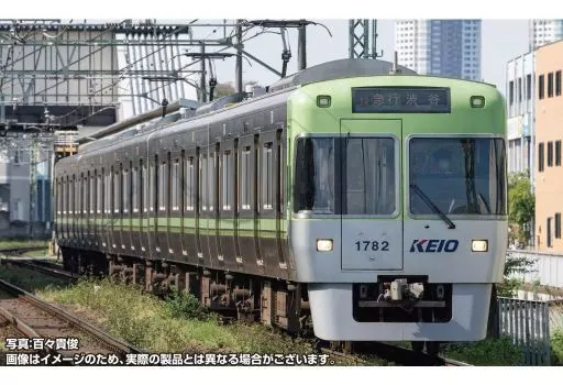 鉄道模型　1/150 京王1000系(6次車・ライトグリーン) 5両編成セット 動力付き [31708]