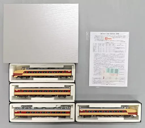HOゲージ 1/80 国鉄485系 国鉄特急色クハ481-100基本4両Bセット(クハ481+モハ484M+モハ485+クハ481) [ES5301]