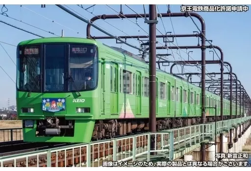 鉄道模型　1/150 京王8000系(高尾山トレイン)増結用中間車6両セット(動力無し) [50753]