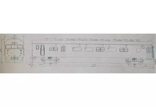 鉄道模型　HOゲージ 1/80 日本国有鉄道 715系近郊形交流電車 715系1000番代 4輌セット 車体キット