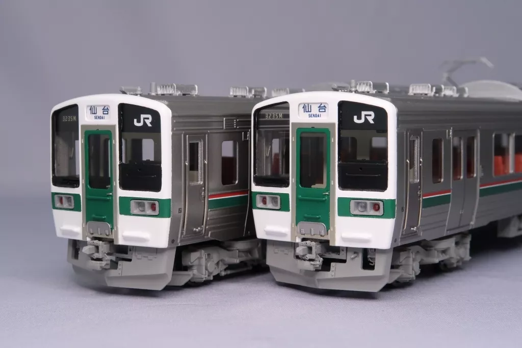 鉄道模型　HOゲージ 1/80 JR東日本 719系0番台 標準色 強化スカート 2両Bセット [1-719-02]