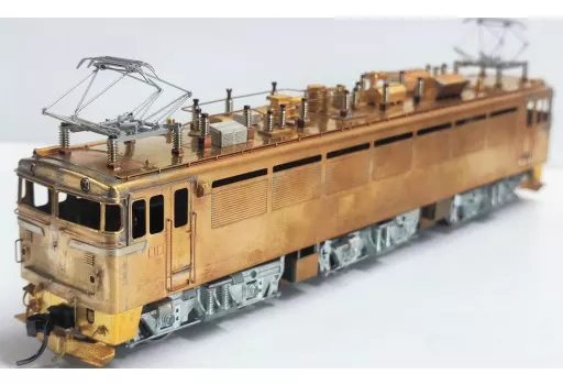 鉄道模型　HOゲージ 1/80 国鉄EF80 1次型 ヒサシ付 完成品 [1-080-08]