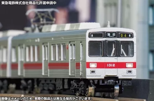 鉄道模型　1/150 東急電鉄1000系(池上線・東急多摩川線・赤帯・1013編成)3両編成セット(動力付き) [31842]