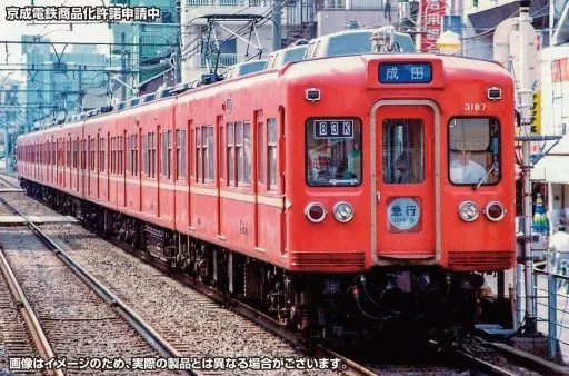 鉄道模型　1/150 京成3150形(更新車・新赤電色)4両編成セット(動力付き) [31862]