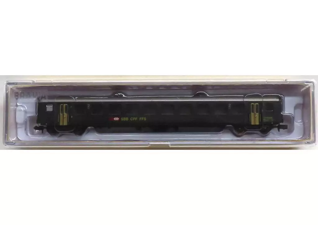 鉄道模型　1/160 Personenwagen EW II AB der SBB [65235]