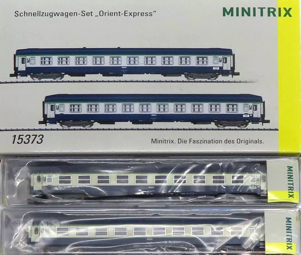 鉄道模型　1/160 Schnellzugwagen-Set ”Orient-Express”(2両セット) [15373]