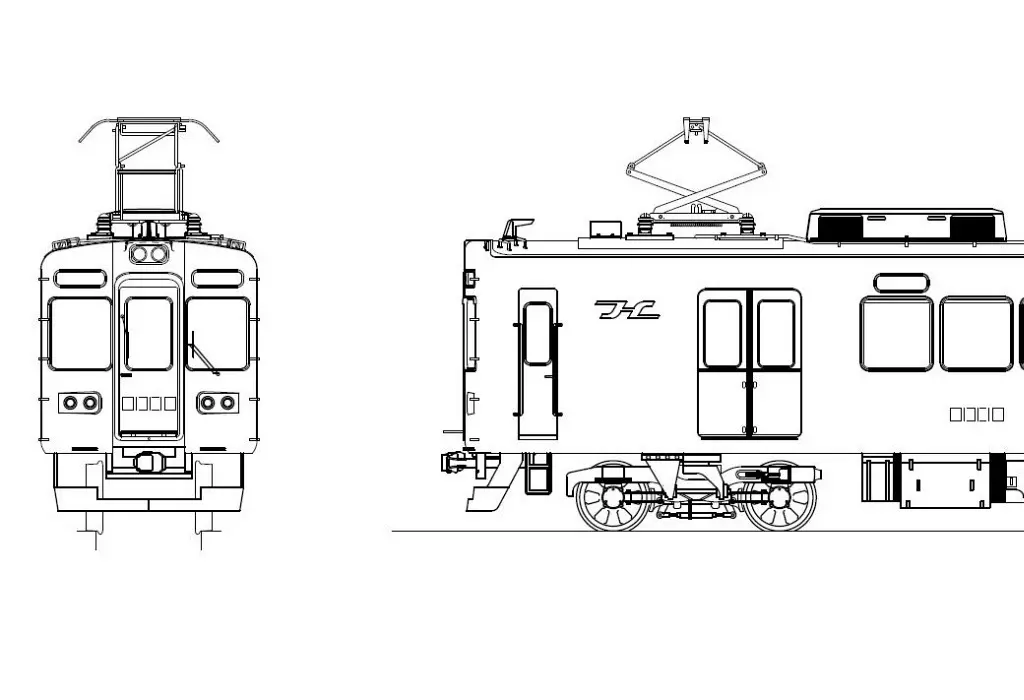 HOゲージ 1/80 阪急7000系 登場時 鋼製車 8両編成Dキット(2022)