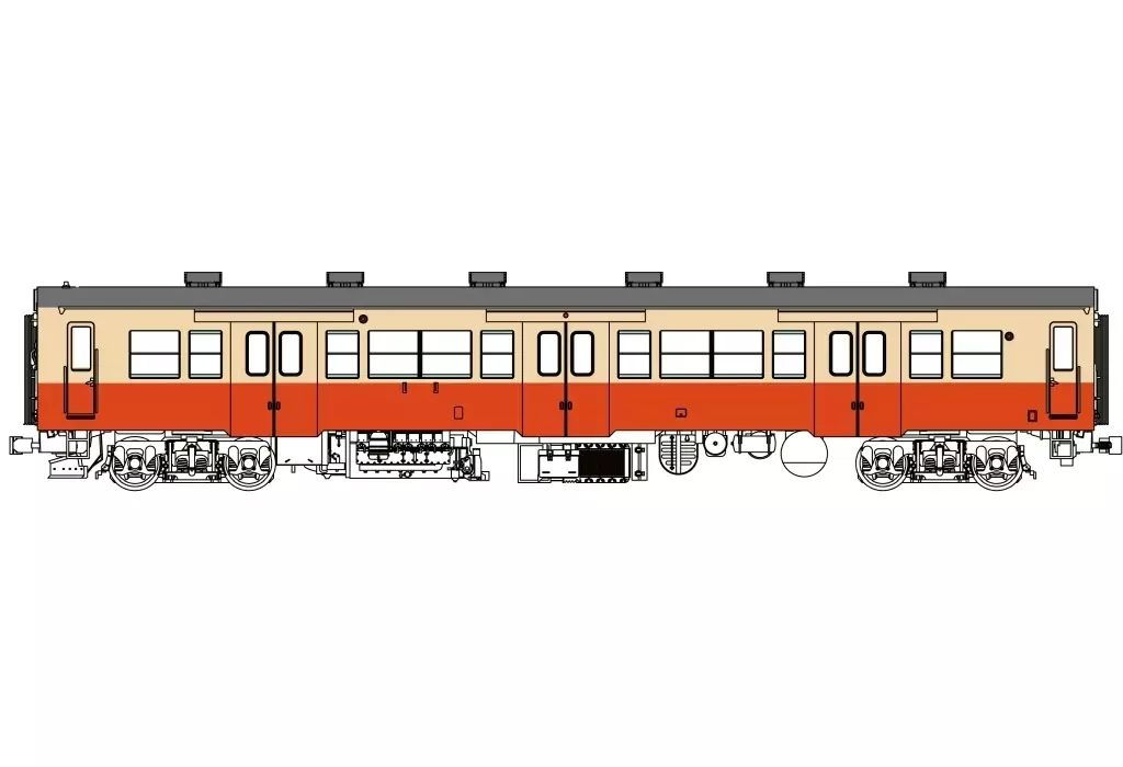 鉄道模型　HOゲージ 1/80 国鉄キハ30寒地向一般色動力付 [TW-K30-500A-M]