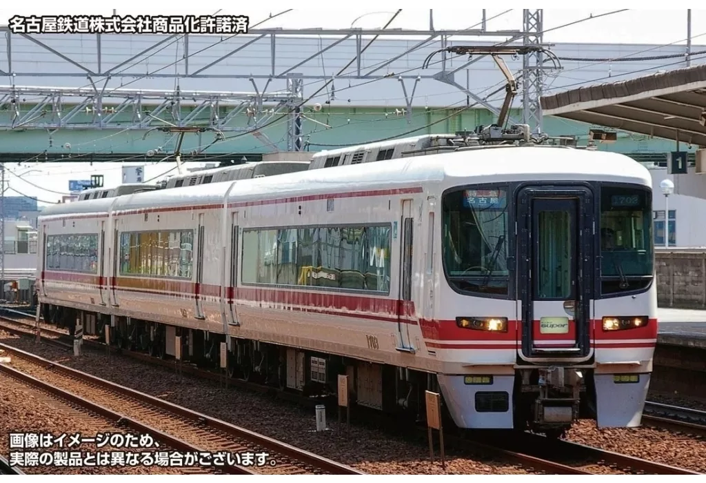 鉄道模型　1/150 名鉄1600系(車番選択式)増結3両編成セット(動力無し) [32021]