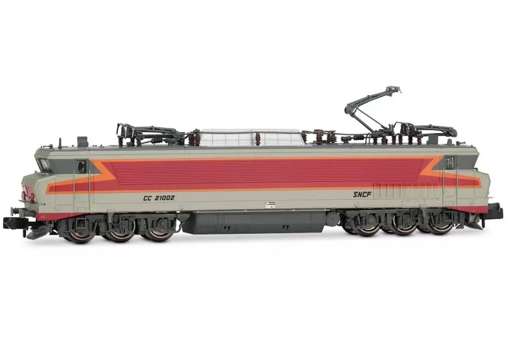 鉄道模型　1/160 SNCF. electric two-system locomotive CC 21002. beton grey. old logo. ep. IV-V [HN2648]