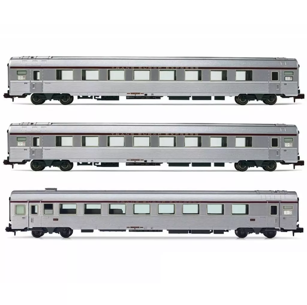 鉄道模型　1/160 SNCF. 3-unit set TEE ”Jules Verne”. ep. IV [HN4498]