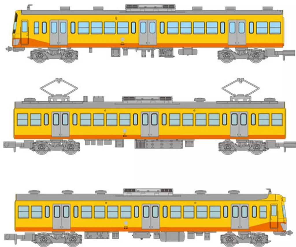 鉄道模型　1/150 三岐鉄道851系 3両セット 「鉄道コレクション」 [335733]