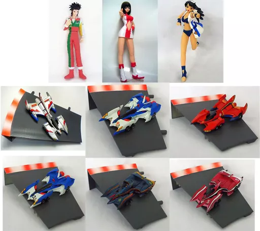 CM‘s サイバーフォーミュラ コレクションフィギュア Part.2 全9種 駿河屋 -<中古>全9種セット 「新世紀GPXサイバーフォーミュラ