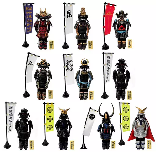 風林火山　戦国武将VOL.１　全９種 風林火山 戦国武将vol.1 10個セット(完成品) フィギュア｜ホビーサーチ