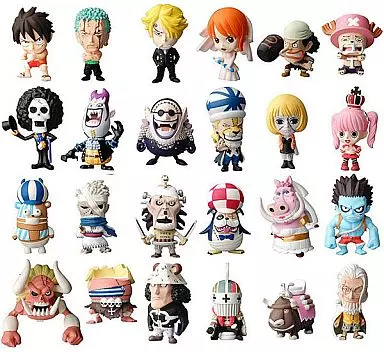 トレーディングフィギュア　ノーマル24種セット 「アニキャラヒーローズ ワンピース vol.6 スリラーバーク編+α」