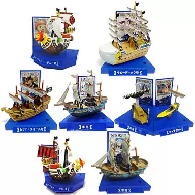 ONE PIECE スーパーシップコレクション 7隻 駿河屋 -<中古>全7種セット 「ワンピース Super Ship コレクション