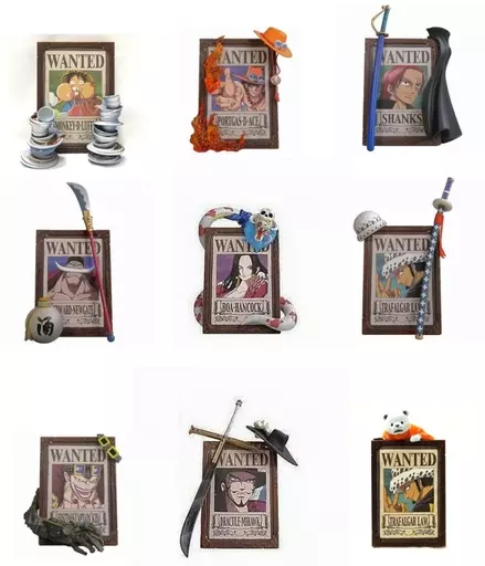 全9種セット ワンピース フレームコレクション ザ・ストロング・ライバルズ!