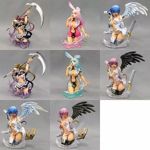 メディコス 超像 クイーンズブレイド コレクション Vol.1 ６種セット 駿河屋 -【アダルト】<中古>全8種セット 「超像 クイーンズブレイド