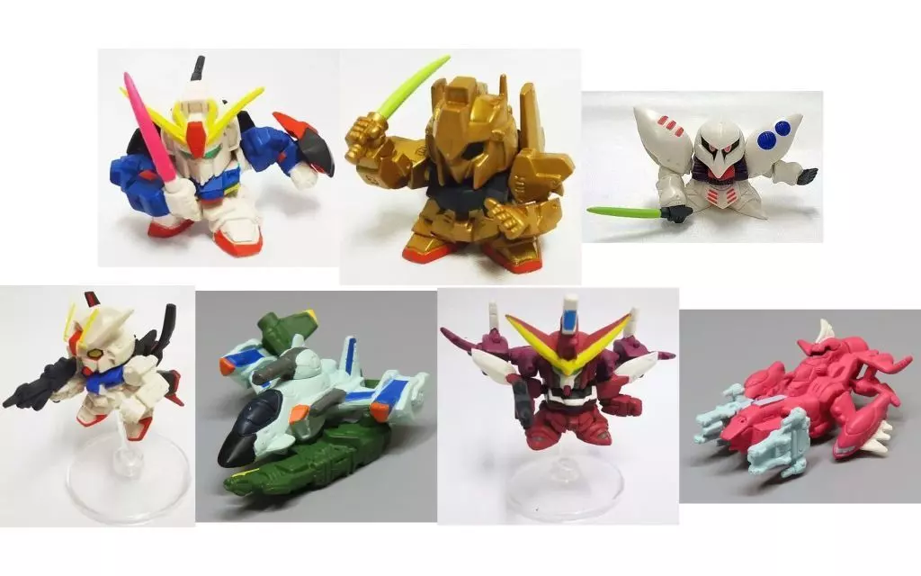 トレーディングフィギュア 全7種セット 「SDガンダムフルカラー 