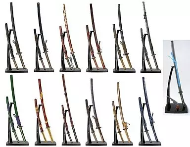 駿河屋 -<中古>全13種セット 「六分の一スケール剣豪佩刀コレクション