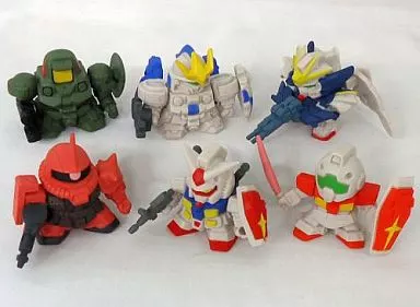 ガンダムフィギュアセット SDガンダムフルカラー19全6種×16 駿河屋 -<中古>全6種セット 「SDガンダムフルカラー ステージ19