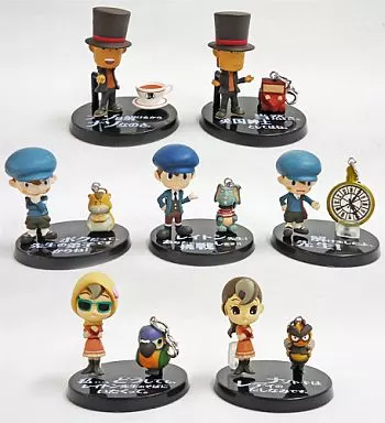 駿河屋 -<中古>全7種セット プロッププラスプチ レイトン教授
