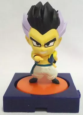 トレーディングフィギュア ゴテンクス(特製台座付) 「アニメヒーローズ ドラゴンボールZ Vol.4 魔人ブウ編 ミニビッグヘッドフィギュア」